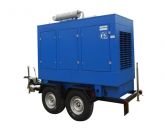 ССМ ЭД-315-Т400-2РКМ2 в шумозащитном кожухе на шасси с АВР