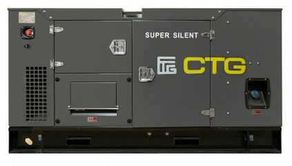 Дизельный генератор CTG 275SD в кожухе с АВР