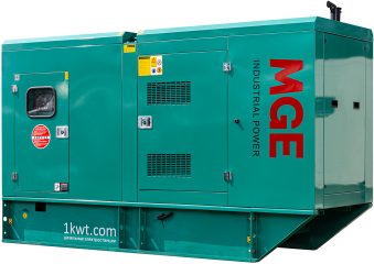 Дизельный генератор MGE P150CS в кожухе с АВР