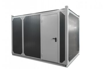 Дизельный генератор Hertz HG 166 PC в контейнере с АВР